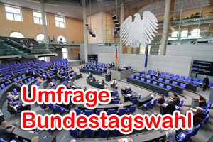 Umfrage Bundestagswahl 2025